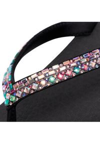 skechers - Skechers Japonki Shine Away 32918/BKMT Czarny. Kolor: czarny. Materiał: materiał #5