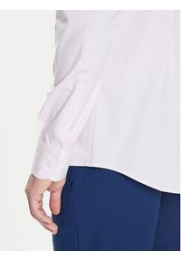 BOSS Koszula H-Hank 50469345 Różowy Slim Fit. Kolor: różowy. Materiał: bawełna #5