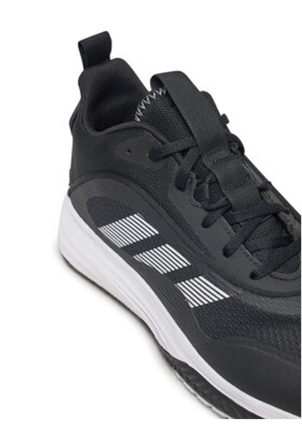 Adidas - adidas Sneakersy Own the Game 3 IF4568 Czarny. Kolor: czarny. Materiał: materiał