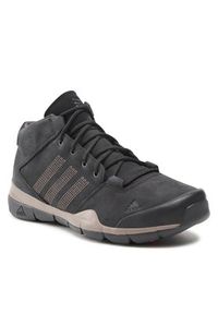 Adidas - adidas Trekkingi Anzit Dlx Mid M18558 Czarny. Kolor: czarny. Materiał: nubuk, skóra. Sport: turystyka piesza #6