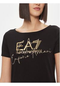 EA7 Emporio Armani T-Shirt 3DTT26 TJFKZ 0200 Czarny Regular Fit. Kolor: czarny. Materiał: bawełna #2