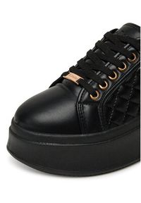 DeeZee Sneakersy AM25237-D Czarny. Kolor: czarny. Materiał: skóra
