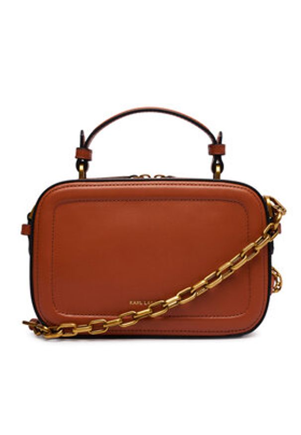 Karl Lagerfeld - KARL LAGERFELD Torebka B1W30269 Brązowy. Kolor: brązowy. Materiał: skórzane