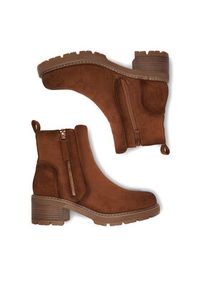 Clara Barson Botki CEO-HY58222-1 Brązowy. Kolor: brązowy. Materiał: materiał #6
