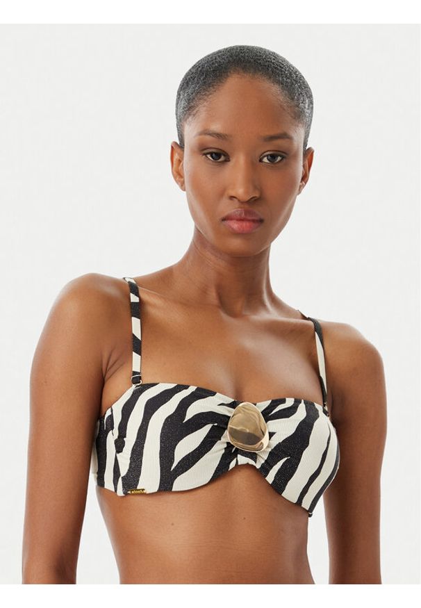 SELMARK - Selmark Góra od bikini BP223 Czarny. Kolor: czarny. Materiał: syntetyk