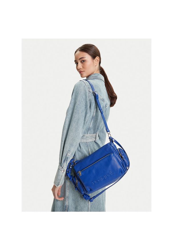 Torebka Desigual. Kolor: niebieski