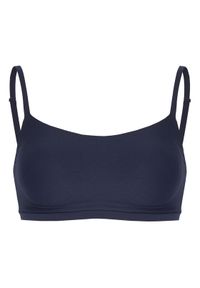 Chantelle Biustonosz top Soft Stretch C16A20 Granatowy. Kolor: niebieski. Materiał: syntetyk