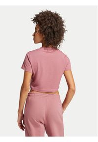 Adidas - adidas T-Shirt ALL SZN 3-Stripes IY6849 Różowy Slim Fit. Kolor: różowy. Materiał: bawełna #6