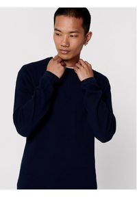 Only & Sons Sweter Panter 22016980 Granatowy Regular Fit. Kolor: niebieski. Materiał: bawełna. Wzór: motyw zwierzęcy #4
