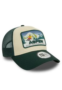 New Era Czapka z daszkiem Aspen Ski Patch 9FORTY A-Frame 60580849 Zielony. Kolor: zielony. Materiał: materiał, bawełna #4