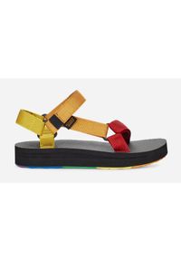 Sandały damskie Teva Universal Pride. Zapięcie: pasek. Kolor: wielokolorowy. Wzór: kolorowy. Sezon: lato #1