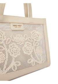 Nine West Torebka CEO-Wall Street Glow-KY319 Beżowy. Kolor: beżowy. Styl: street #8