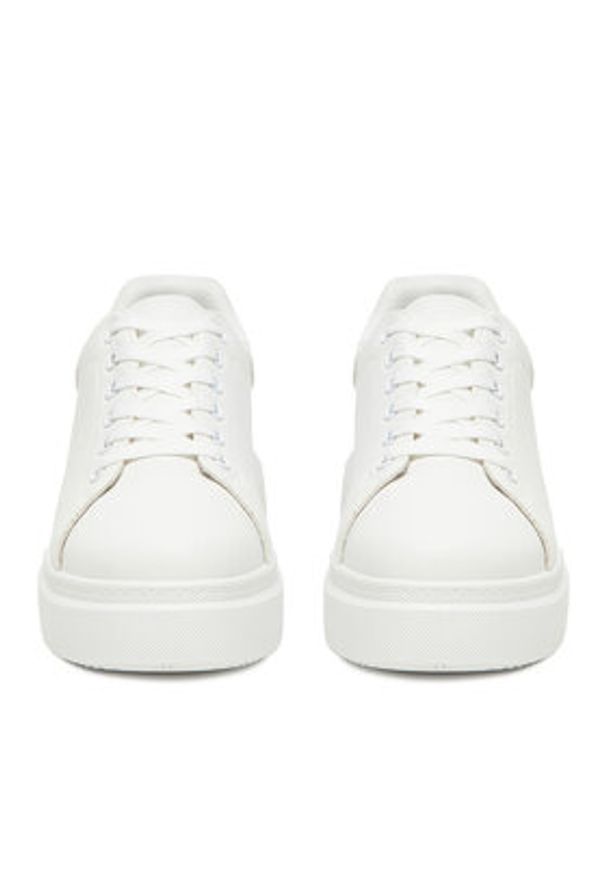 DeeZee Sneakersy YB520-1 Biały. Kolor: biały. Materiał: skóra