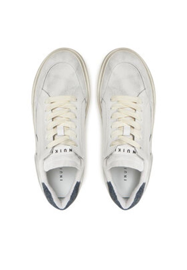 Inuikii Sneakersy Lila Low 30102-850 Biały. Kolor: biały. Materiał: skóra