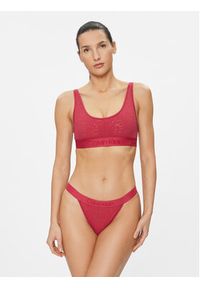 Calvin Klein Underwear Figi brazylijskie 000QF7347E Różowy. Kolor: różowy. Materiał: syntetyk #2