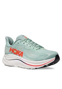 HOKA - Hoka Buty do biegania Clifton 10 1162030 Zielony. Kolor: zielony. Materiał: materiał #2