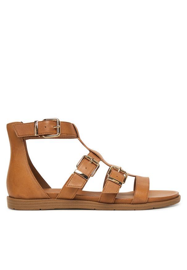 Sandały Tamaris. Kolor: brązowy