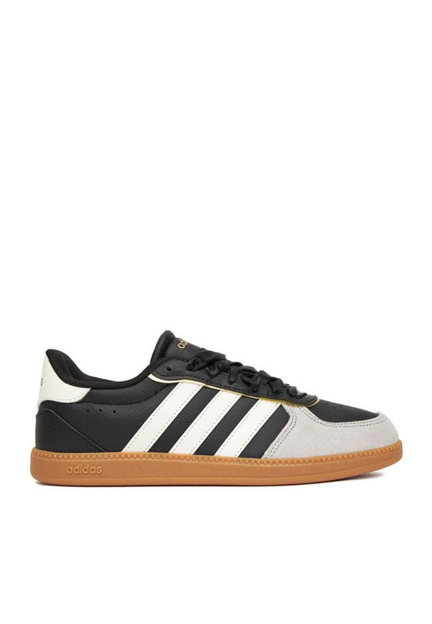 Adidas - adidas Sneakersy BREAKNET SLEEK JQ8255 Czarny. Kolor: czarny. Materiał: syntetyk, materiał
