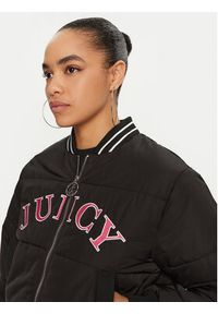 Juicy Couture Kurtka bomber Kelsey JCOIJ224557 Czarny Regular Fit. Kolor: czarny. Materiał: syntetyk #6