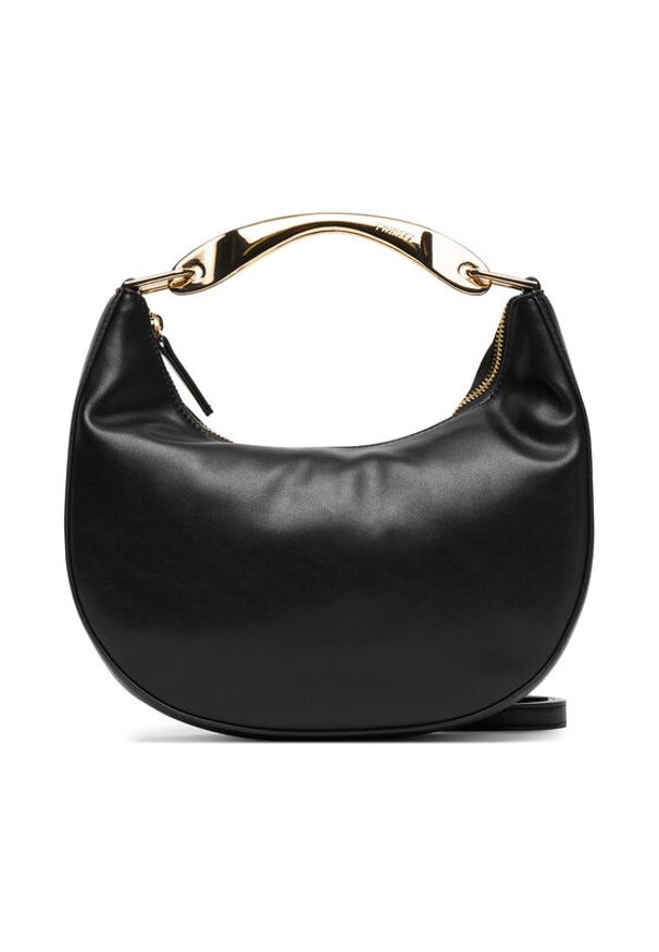 TwinSet - TWINSET Torebka Hobo 252TD8160 Czarny. Kolor: czarny. Materiał: skórzane