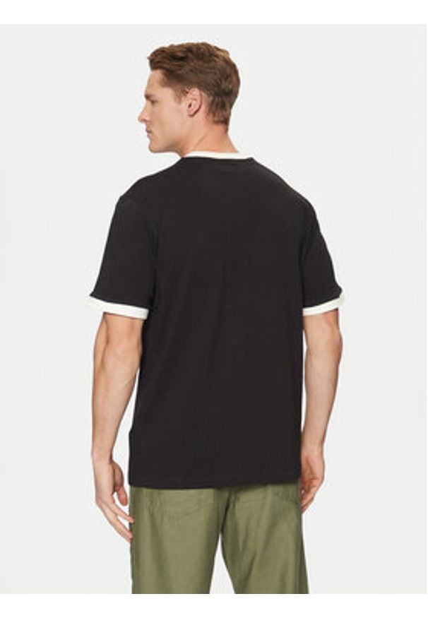 Adidas - adidas T-Shirt Simple JC8372 Czarny Regular Fit. Kolor: czarny. Materiał: bawełna