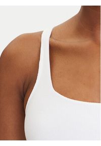 Hunkemöller Body 302039 Biały Slim Fit. Kolor: biały. Materiał: bawełna #3
