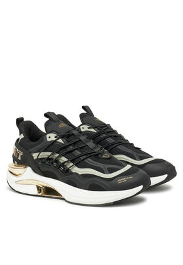 Plein Sport Sneakersy SAES USC0736 STE003 Czarny. Kolor: czarny. Materiał: materiał