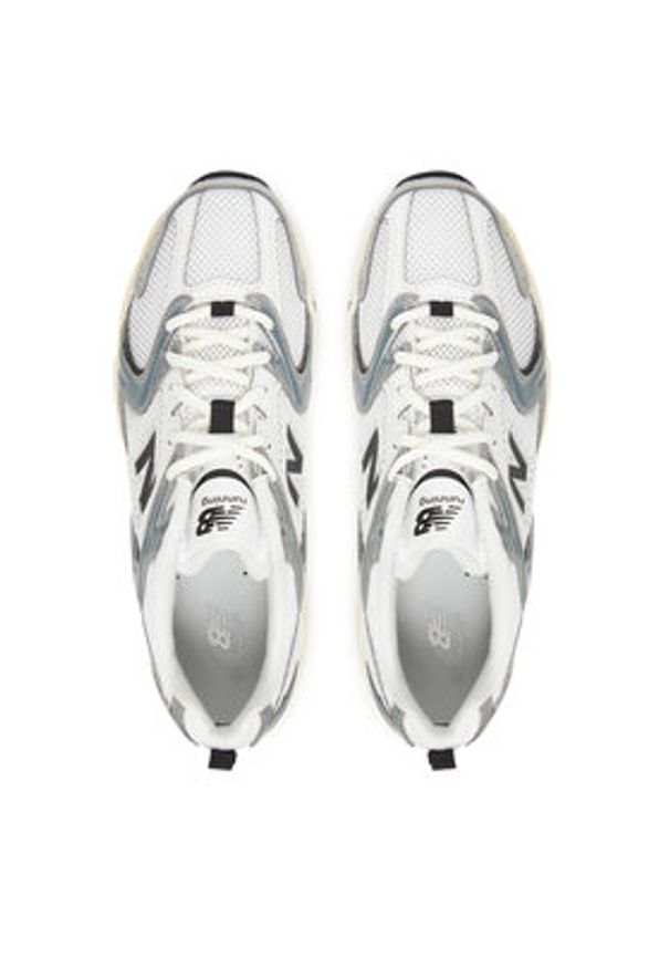 New Balance Sneakersy U530ESA M Srebrny. Kolor: srebrny. Materiał: skóra