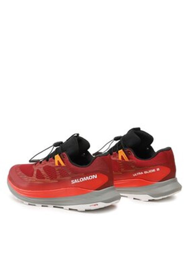 salomon - Salomon Buty do biegania Ultra Glide 2 L47216500 Czerwony. Kolor: czerwony. Materiał: materiał