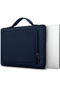 TECH-PROTECT - Torba Tech-Protect Basic Bag Laptop 13-14 Navy Blue. Styl: biznesowy, elegancki, casual #3