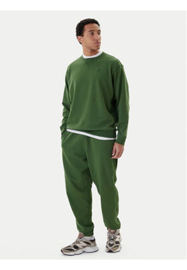 New Balance Bluza MT41506 Zielony Relaxed Fit. Kolor: zielony. Materiał: bawełna