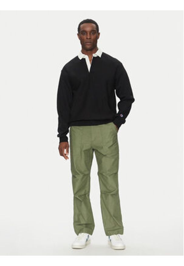Champion Bluza 220760 Czarny Standard Fit. Kolor: czarny. Materiał: bawełna