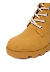 DeeZee Trzewiki 23880A-2-CAMEL PU Brązowy. Kolor: brązowy. Materiał: materiał #6