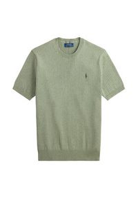 Polo Ralph Lauren T-Shirt 710B13892006 Zielony Regular Fit. Typ kołnierza: polo. Kolor: zielony. Materiał: bawełna #6