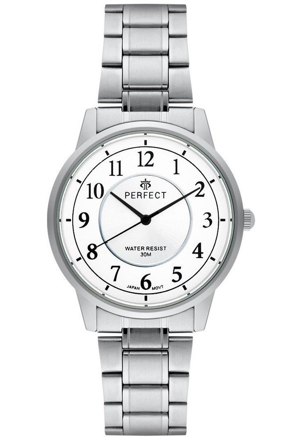 Zegarek Perfect R421U-03 męski klasyczny czytelny 39 mm .. Styl: klasyczny