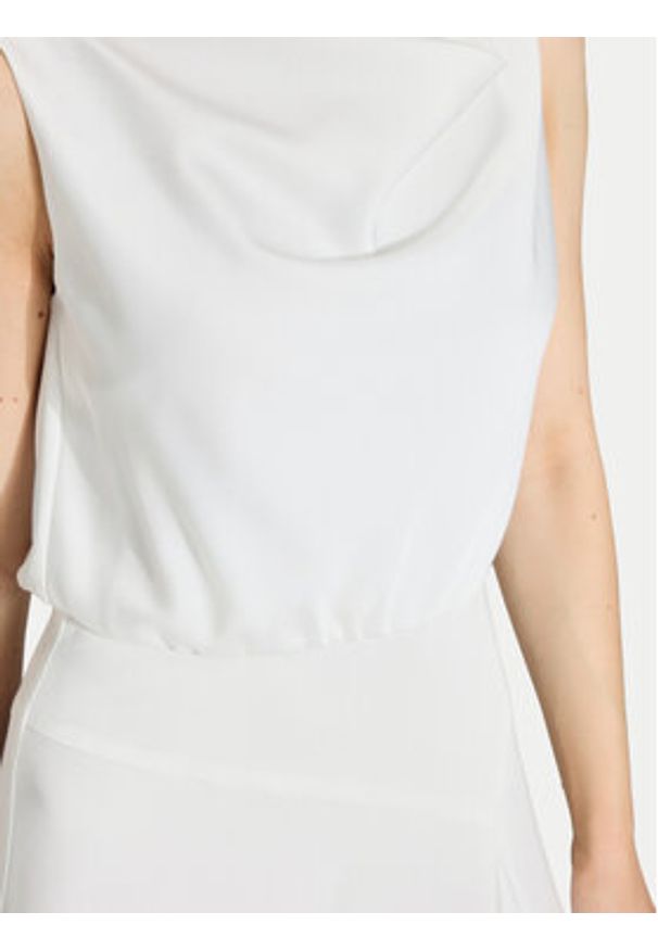 Swing Sukienka koktajlowa 5AJ16500 Biały Regular Fit. Kolor: biały. Materiał: syntetyk. Styl: wizytowy