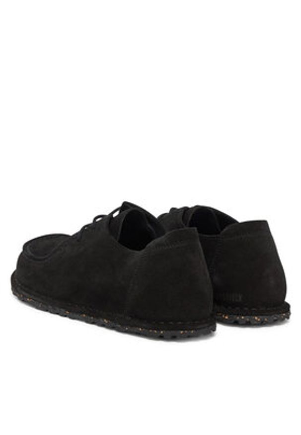 Birkenstock Półbuty Utti Lace 1028597 Czarny. Kolor: czarny. Materiał: skóra, zamsz