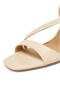 Nine West Sandały SXH1374-20 Beżowy. Kolor: beżowy. Materiał: materiał #4