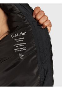 Calvin Klein Kamizelka Crinkle K10K110334 Czarny Regular Fit. Kolor: czarny. Materiał: syntetyk