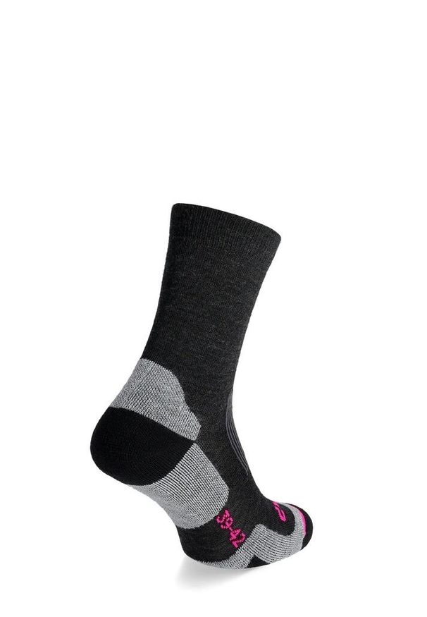 Skarpety merino damskie CMP Trekking Wool Sock. Kolor: czarny. Sport: turystyka piesza