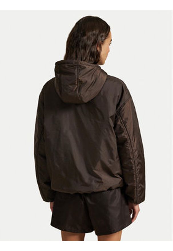 Polo Ralph Lauren Kurtka przejściowa 211A93243003 Brązowy Relaxed Fit. Typ kołnierza: polo. Kolor: brązowy. Materiał: syntetyk