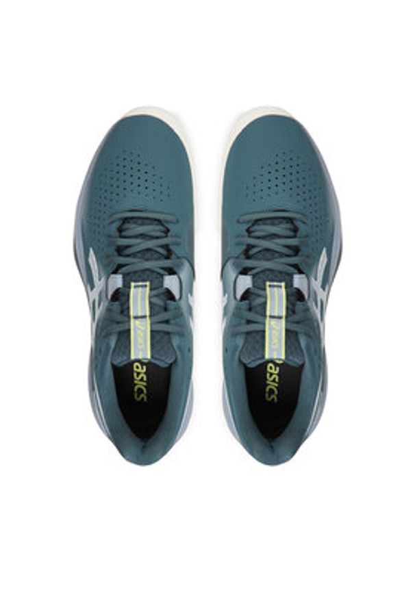 Asics Buty do tenisa Gel-Challenger 15 1041A510 Zielony. Kolor: zielony. Materiał: skóra. Sport: tenis