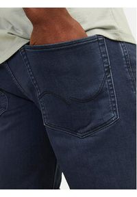 Jack & Jones - Jack&Jones Szorty jeansowe Rick 12252178 Niebieski Regular Fit. Kolor: niebieski. Materiał: bawełna #4