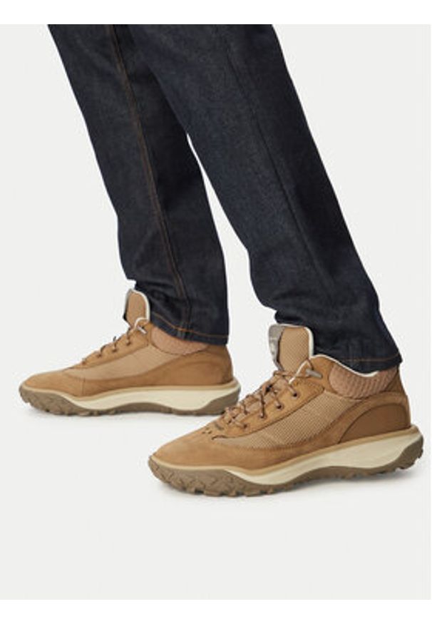 Timberland Sneakersy Timbercush Motion 7 Mid TB0A6F7EEM51 Brązowy. Kolor: brązowy. Materiał: materiał