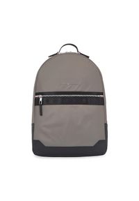 TOMMY HILFIGER - Tommy Hilfiger Plecak Th Elevated Nylon Backpack AM0AM11573 Szary. Kolor: szary. Materiał: nylon