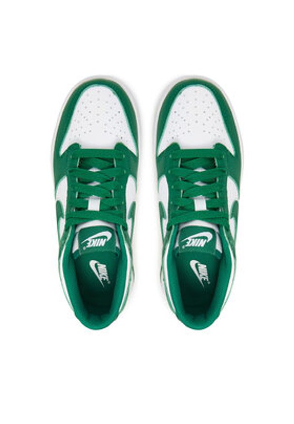 Nike Sneakersy Dunk Low (GS) FB9109 114 Zielony. Kolor: zielony. Materiał: skóra