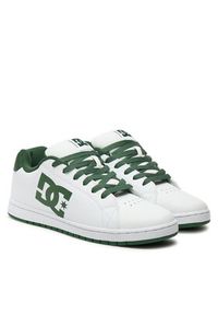 DC Shoes Sneakersy GAVELER SN ADYS100574-WF0 Biały. Kolor: biały. Materiał: skóra