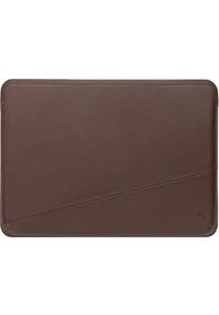 Etui Decoded Decoded Leather Frame Sleeve for Macbook 16 inch Chocolate Brown