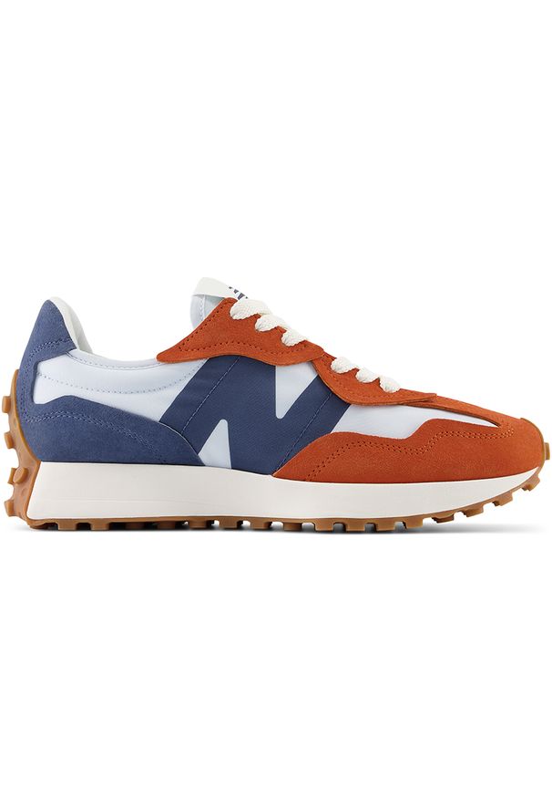 Buty unisex New Balance U327WEJ – multikolor. Okazja: na co dzień. Kolor: wielokolorowy. Materiał: guma, zamsz, materiał, skóra. Szerokość cholewki: normalna