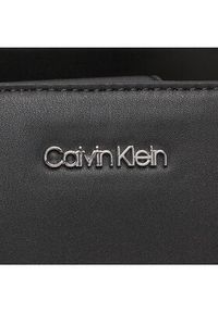 Calvin Klein Torebka Ck Must Tote Md K60K610453 Czarny. Kolor: czarny. Materiał: skórzane #4